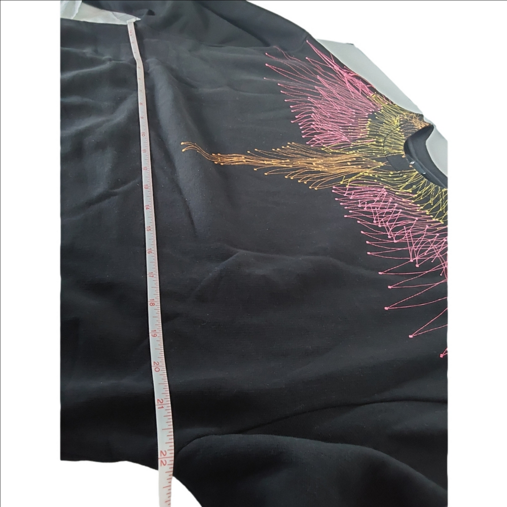 Marcelo Burlon Black Crewneck Sweatshirt XS - Picture 10 of 14